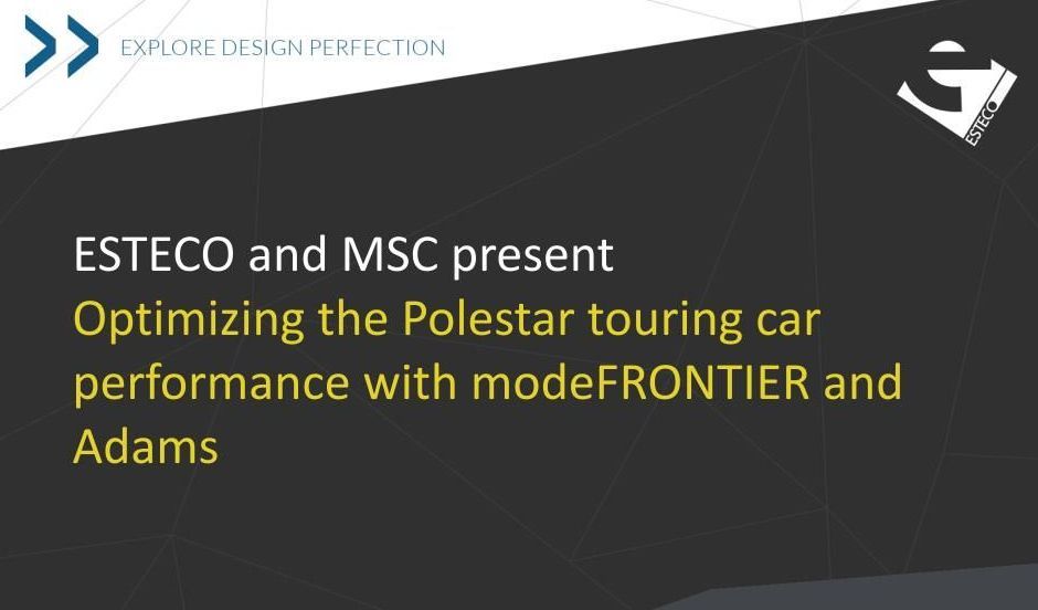 Optimizing the Polestar touring car performance with modeFRONTIER and Adams