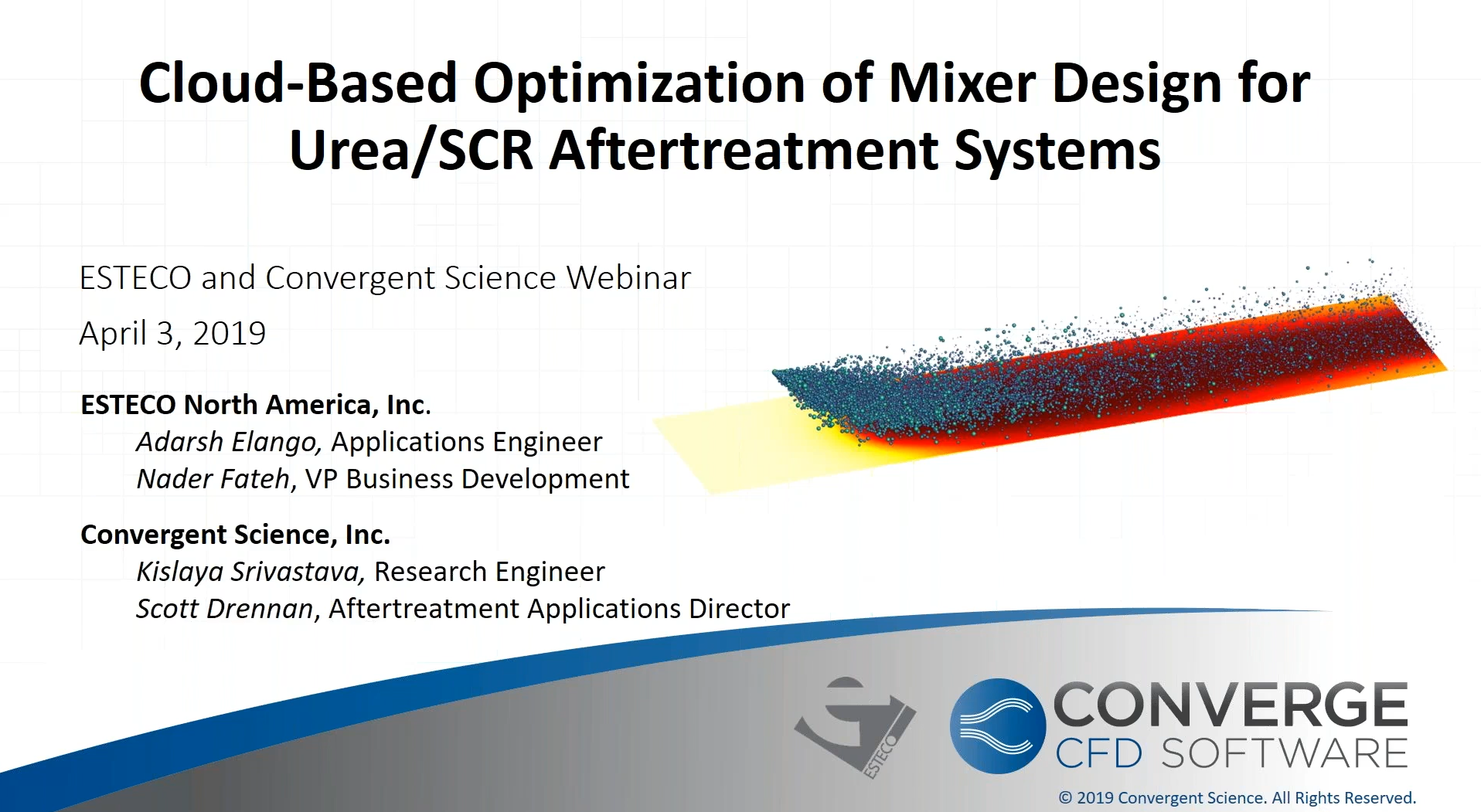Cloud-based optimization of Mixer Design for Urea/SCR Aftertreatment Systems